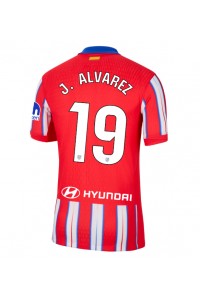 Atletico Madrid Julian Alvarez #19 Jalkapallovaatteet Kotipaita 2024-25 Lyhythihainen